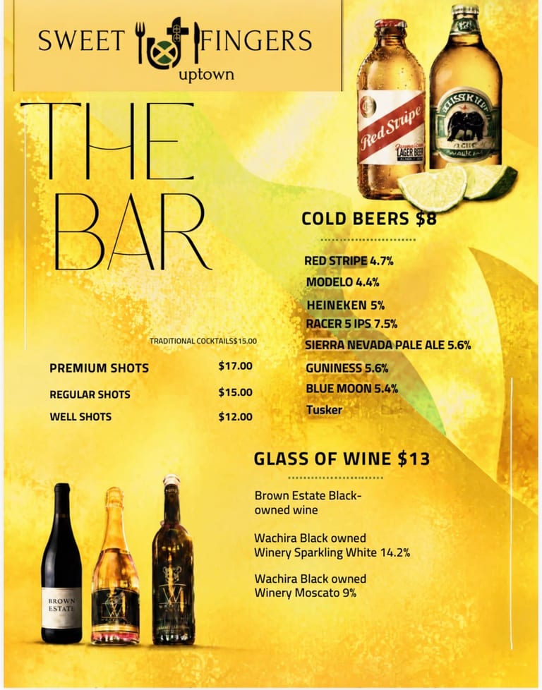 Bar Menu