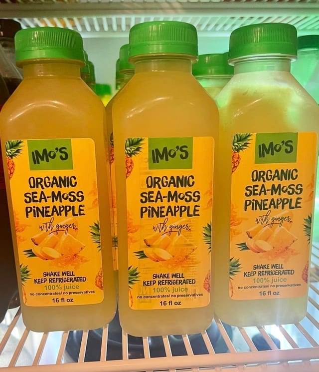 Organic Seamoss Pineapple.